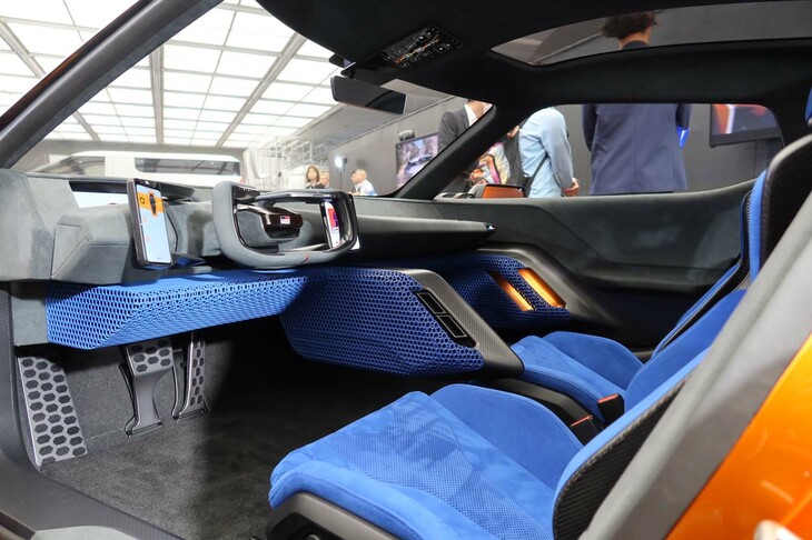 トヨタFT-Se（インテリア）