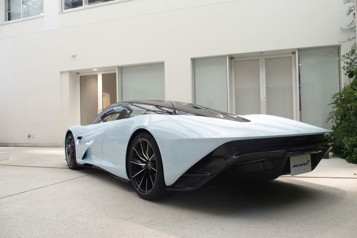 マクラーレンが最高速度403km/hのハイパーカー「スピードテール」を
