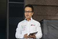 TOYOTA GAZOO Racingカンパニープレジデントの友山茂樹氏。日本はもとより、海外にも多くのファンが生まれたことを何より喜んでいた。