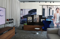 第840回で紹介したランチアのショールームは、このようなかたちで完成していた。