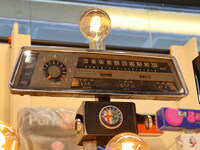 「アルファ・ロメオ・ジュリア シリーズ1」のヴェリア製スピードメーターである。60年以上前のものとは思えない斬新なデザインだ。