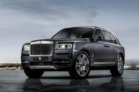 ロールス・ロイスの最新モデル「カリナン」。新世代プラットフォーム「アーキテクチャー・オブ・ラグジュアリー」をベースに開発された高級SUVである。