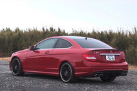 メルセデス・ベンツC63 AMGクーペ（FR/7AT）【動画試乗記】の画像