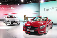 6代目「メルセデスSLクラス」、世界初公開【デトロイトショー2012】の画像