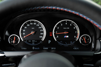 速度計の目盛りは330km/hまでふられているが、実際には250km/hでリミッターが作動する。本国仕様にオプション設定されている「Mドライバーズパッケージ」装着車では、最高速は305km/hとなっている。