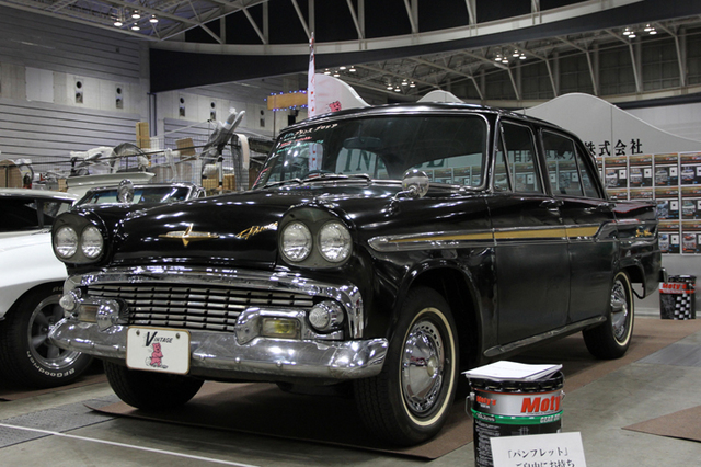 最大級の旧車トレードショー「ノスタルジック2デイズ」の会場から