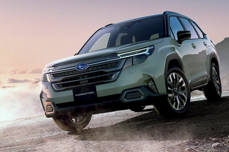 6代目となる新型「スバル・フォレスター」。早くも人気沸騰中で、特に「S：HEV」の納車は、今注文しても2026年春になるとか……。