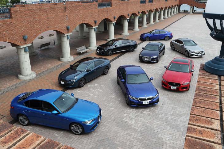 いまが旬のDセグメントセダンを集めたジャイアントテストを実施。魅力ある8台を徹底的に比較しました。勝者になったのはどのクルマでしょうか。（photo：北畠主税）