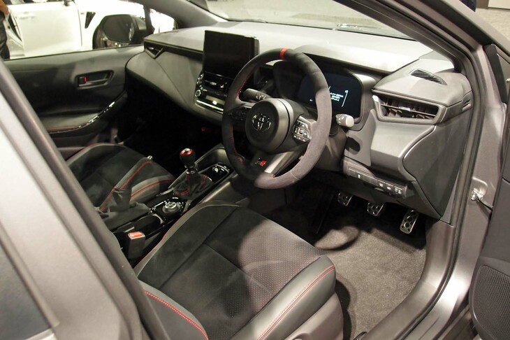 トヨタGRカローラ モリゾウエディション（インテリア）