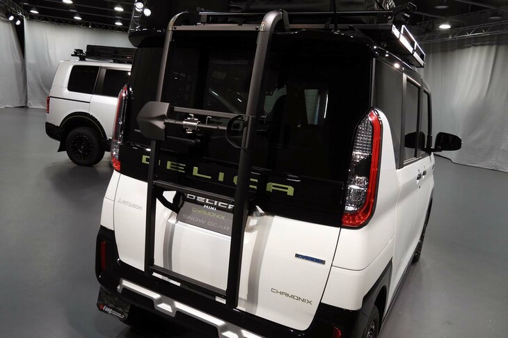 三菱デリカミニCHAMONIX SNOW GEAR（リアラダー）