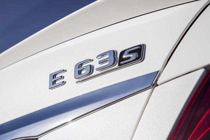 今回の試乗車は高性能仕様の「E63 S 4MATIC+」。この他に571psの「E63 4MATIC+」も用意される。