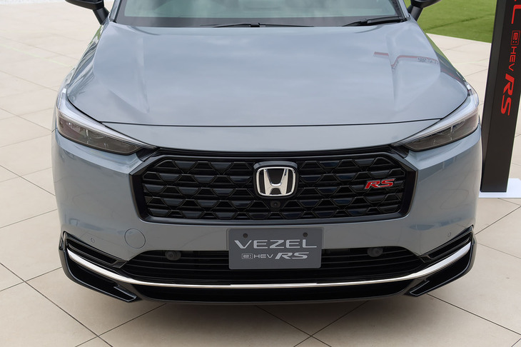 ホンダ・ヴェゼルe：HEV RS（フロントまわり）