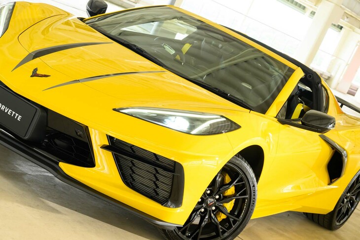 シボレー・コルベット イエロージャケットエディション（写真：ゼネラルモーターズ・ジャパン）