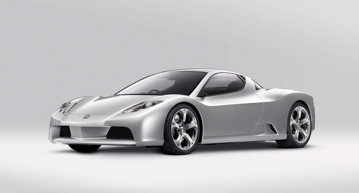 2003年の東京モーターショーに出展されたコンセプトカー「HSC」。これが2代目「NSX」の始まりといえる。