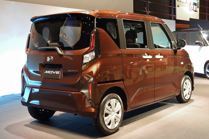 ダイハツ・ムーヴX（エクステリア）