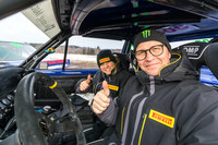 元ワールドチャンピオンで、日本でもおなじみのペター・ソルベルクは、妻のパニラさんと毎年ヒストリック部門に参戦。ちなみにパニラさんも元ラリードライバー。