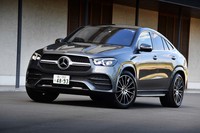 SUVとクーペのクロスオーバーモデル「メルセデス・ベンツGLEクーペ」。今回の試乗車は2代目にあたる新型で、国内では2020年6月にデビューした。