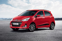 韓国のヒュンダイはインドでスズキに次ぐ2位のシェアを誇る。写真はコンパクトカーの「グランドi10」。