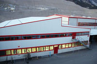 エアロパーツの製作工房。