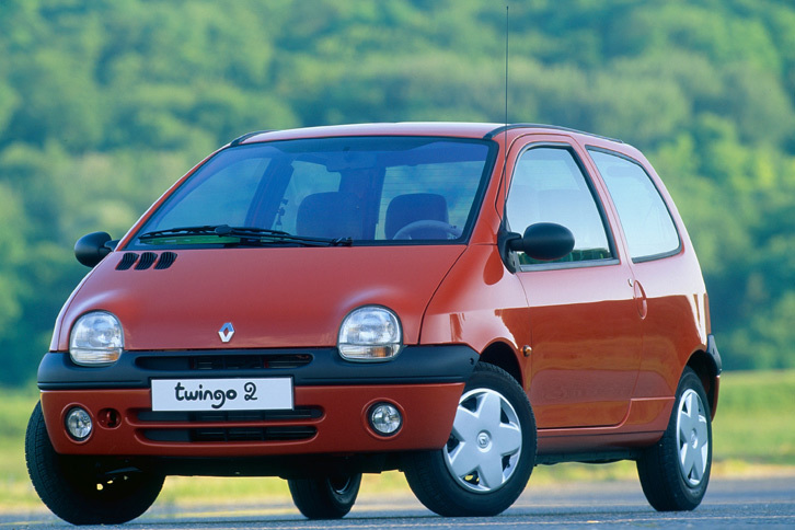 塩見氏が以前所有していたモデルと同世代の「ルノー・トゥインゴ」。