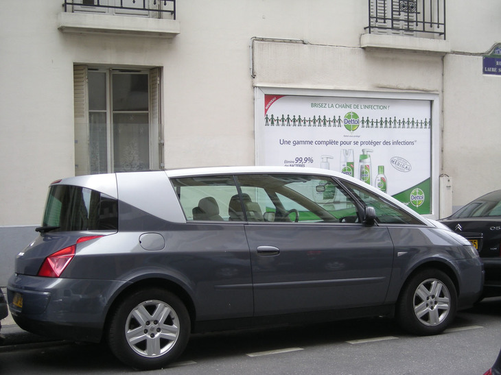 「アヴァンタイム」の生産を担当したのは、マトラだった。2010年パリで。