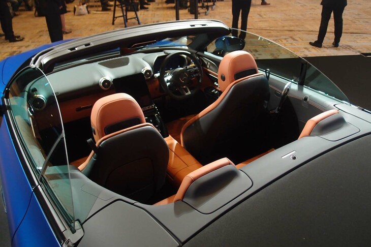 メルセデスAMG SL43（インテリア）