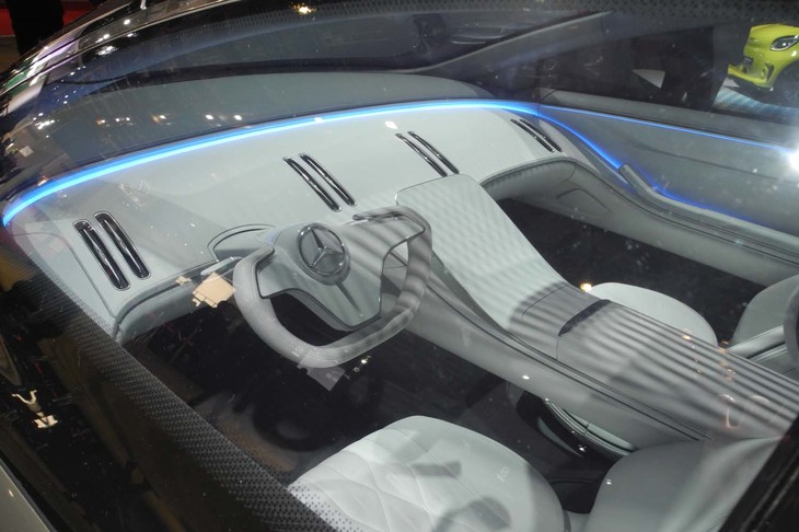 メルセデス・ベンツ・ヴィジョンEQS（インテリア）