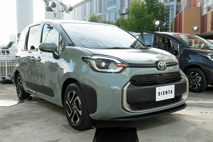 トヨタ・シエンタ ハイブリッドZ 7人乗り（エクステリア）