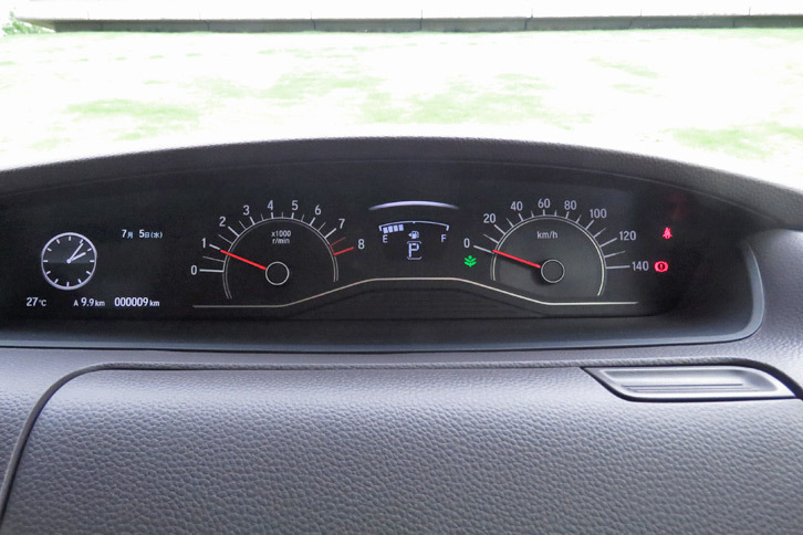 ホンダN-BOX G・EX Honda SENSING（メーター）