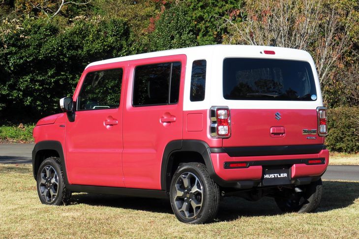 スズキ・ハスラー ハイブリッドXターボ（4WD）（エクステリア）