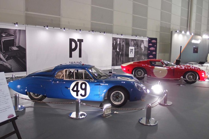 「アルピーヌM63」（写真手前）と「イソ・グリフォA3/C」（同奥）。