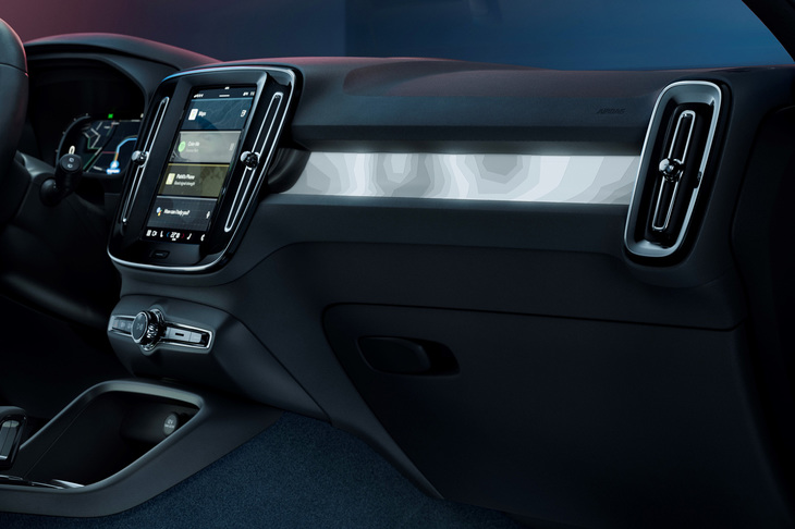 ボルボC40リチャージ（インテリア）