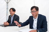 今回話をうかがった、チーフエンジニアの森田さん（写真向かって右）とデザイナーの加藤さん（同左）。