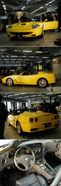 フェラーリ550バルケッタ ピニンファリーナ発売