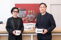 オープニングセレモニーに臨席したpeace putのオーナーシェフ平子良太氏（写真左）とメルセデス・ベンツ日本の社長兼CEO ゲルティンガー剛氏（同右）