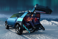 日産が電動コンセプトカーの第2弾「日産ハイパーアドベンチャー」を発表【ジャパンモビリティショー2023】の画像