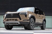 2023年9月の「LEXUS SHOWCASE」より、「レクサスGX」のプロトタイプ。（写真：荒川正幸）