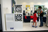 こちらはサービスセンターのラウンジ。