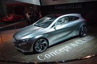 次期型「Aクラス」のデザインスタディーモデル「Concept Aクラス。