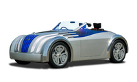 2003年東京モーターショーで日産が公開したコンセプトカー「ジクウ」。