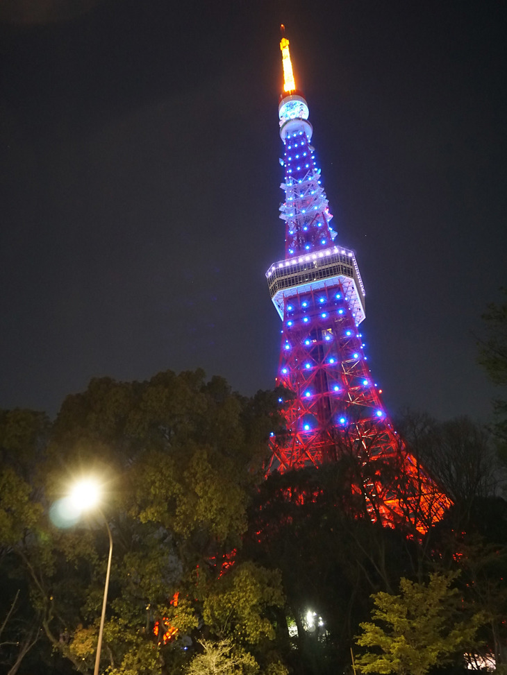 「メガーヌR.S.トロフィー」で東京タワーを横目に見ながら、首都高・都心環状線を爆走（もちろん比喩）するというのが、今回のミッション。天気はいい具合に“くもり”である。