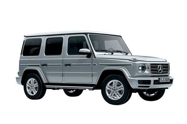 エニカの登録車のなかで人気なのが、メルセデスの本格オフローダー「Gクラス」。所有するにはハードルの高いこうしたモデルも、カーシェアなら気軽に乗れる。