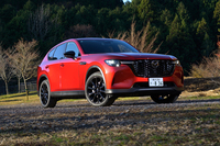今回の試乗車は「マツダCX-60 XDドライブエディション ナッパレザーパッケージ」（4WD）。車両本体価格は486万7500円。