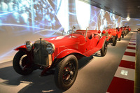 イタリアの公道レース「ミッレミリア」で1928年に優勝した「アルファ・ロメオ6C 1500SS」。