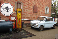 昔から、このように軽自動車は愛されていたものだ。愛媛県伊予大洲の私立博物館には、昭和の風景が再現されていた。こうやってみると、結構「マツダ・キャロル」は魅力的だったのが理解できる。
