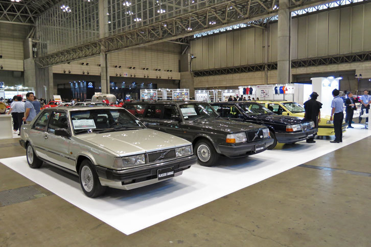 クラシック・ガレージの展示スペースの様子。