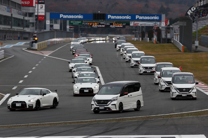2018年の「NISMOフェスティバル」の様子。