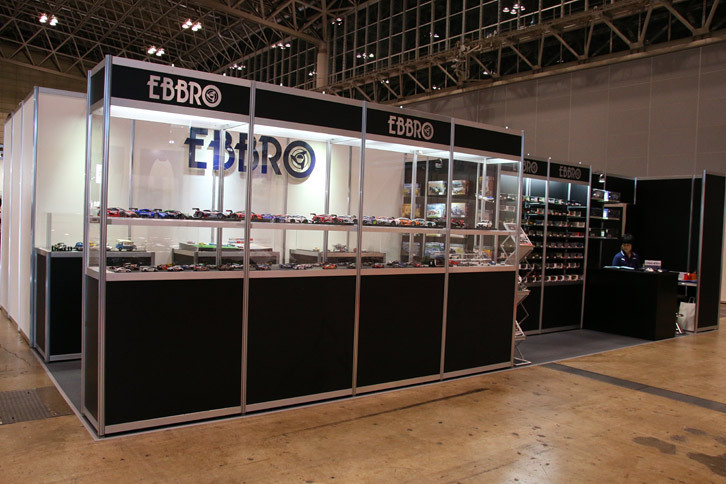 エムエムピーのブースの様子。