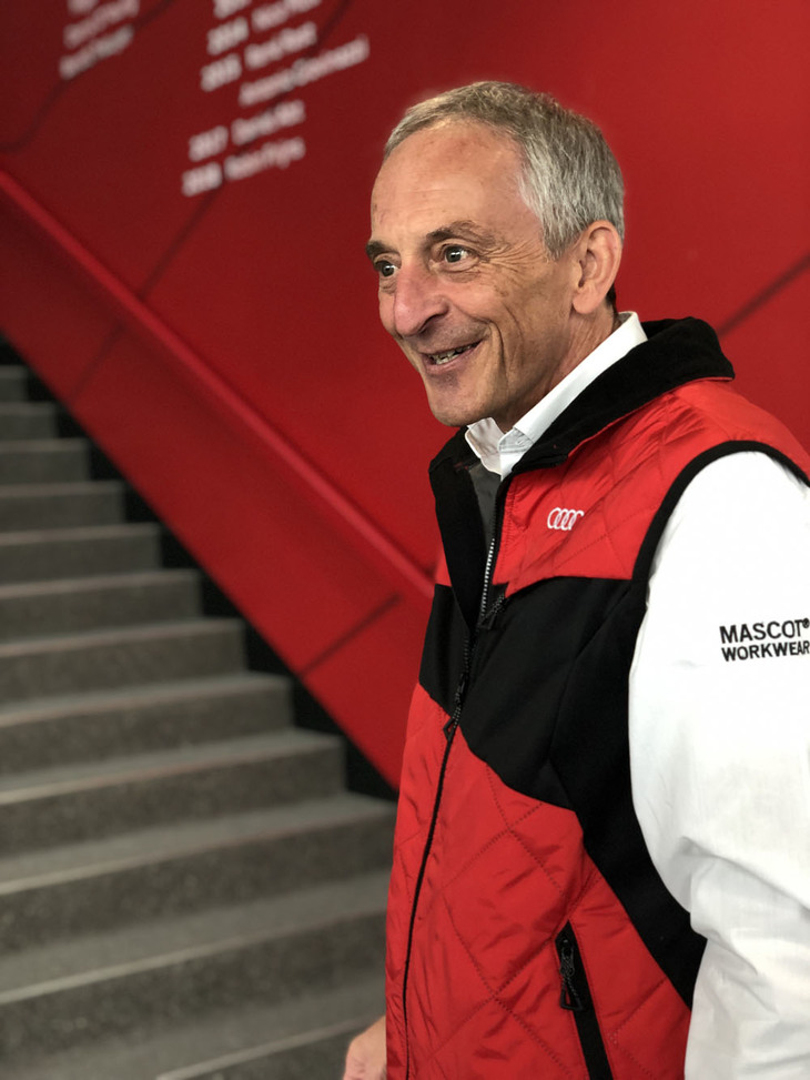 ロモロ・リーピヘン氏は、SUPER GTでGT3車両が走行できるよう日本のGTAに働きかけ、それを実現した立役者のひとりだという。