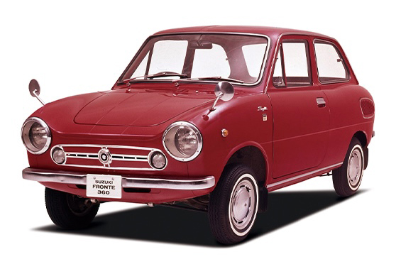 2代目「スズキ・フロンテ」。